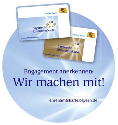 Bayerische Ehrenamtskarte jetzt auch in digitaler Form